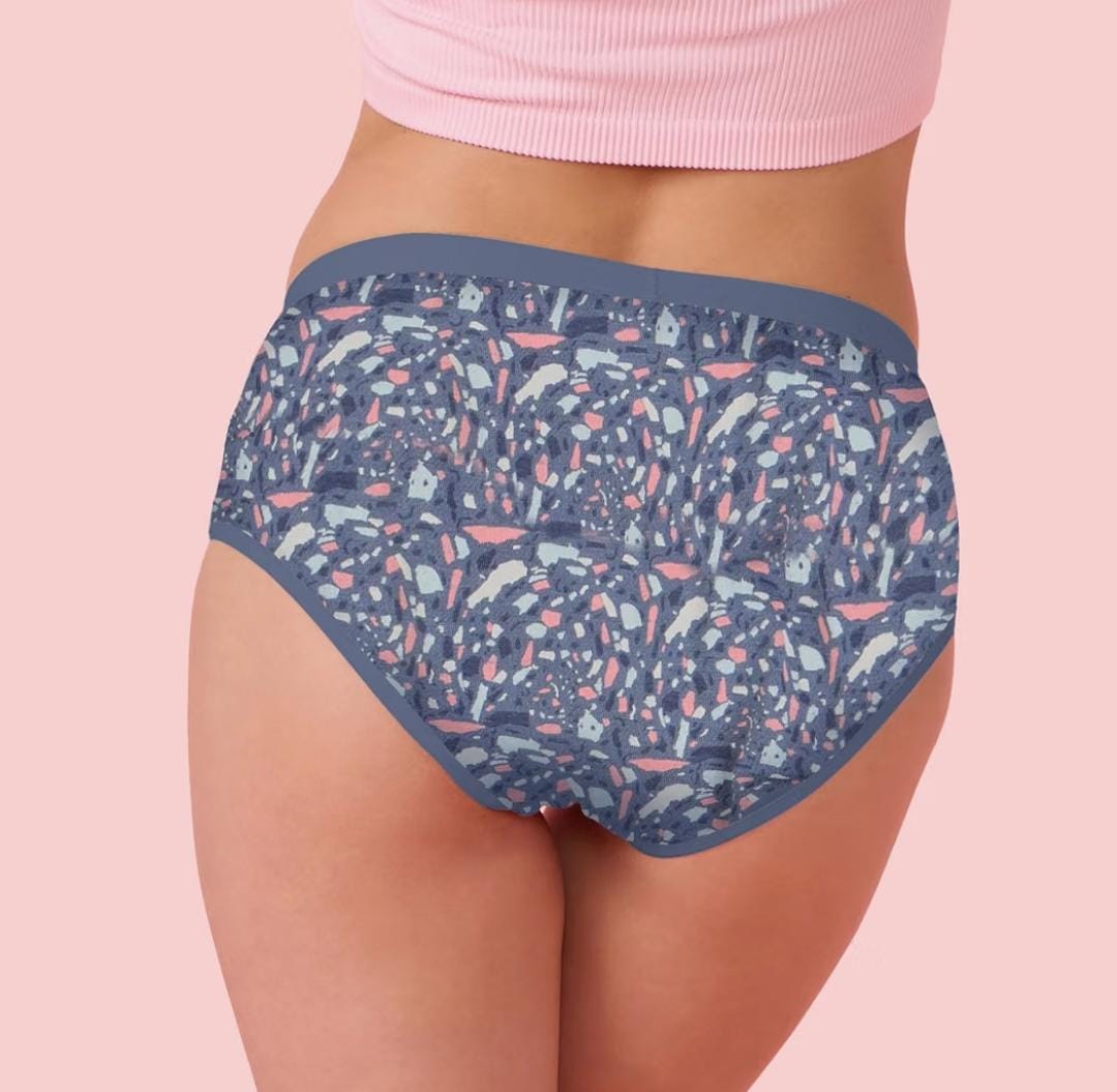 Printed Cotton Hipster Panties, Pack of 3 – Enamor CH07 – pack view 8