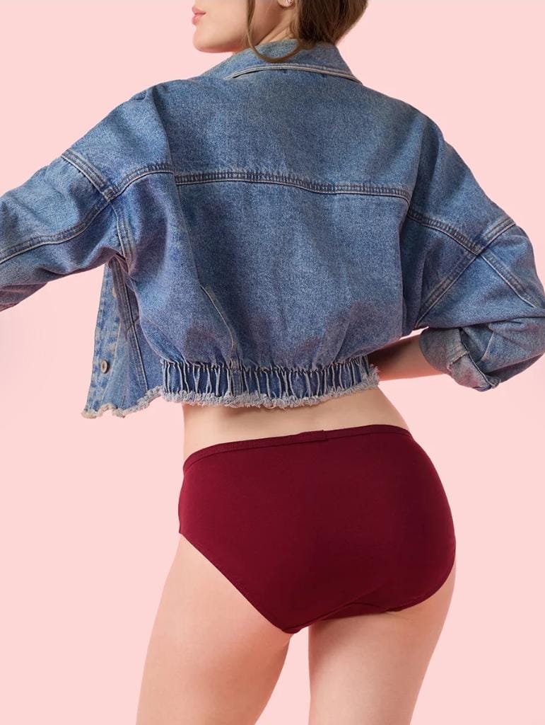 Cotton Hipster Panties, Pack of 3 – Enamor CH09 – pack view 2