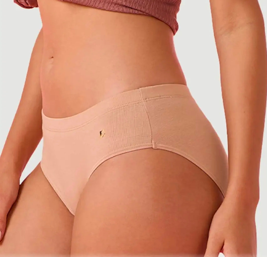 Solid Cotton Hipster Panties – Enamor CR17 – pack view 4