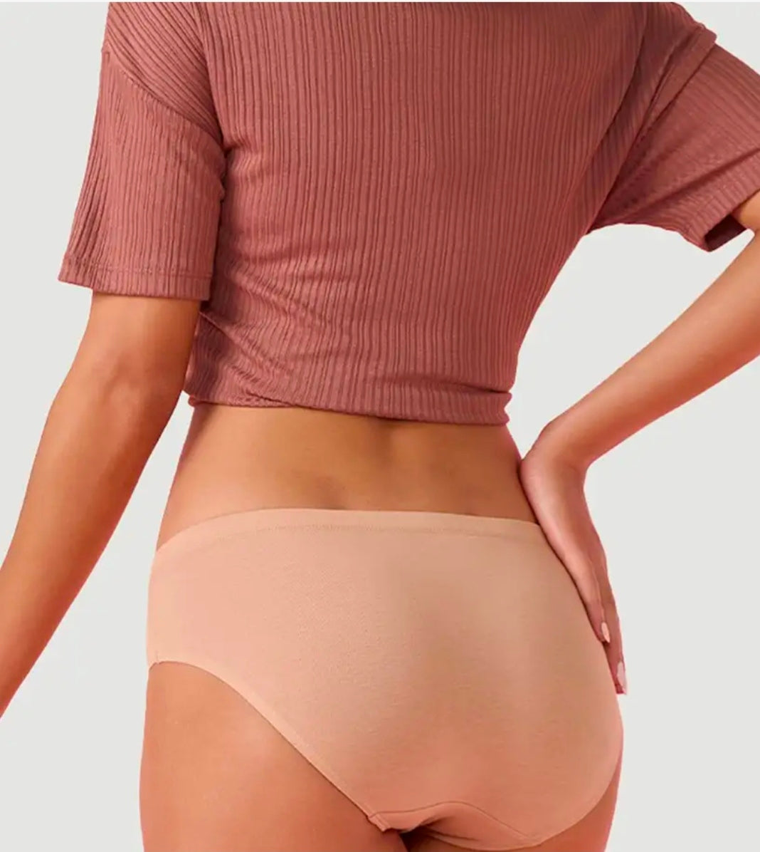 Solid Cotton Hipster Panties – Enamor CR17 – pack view 8