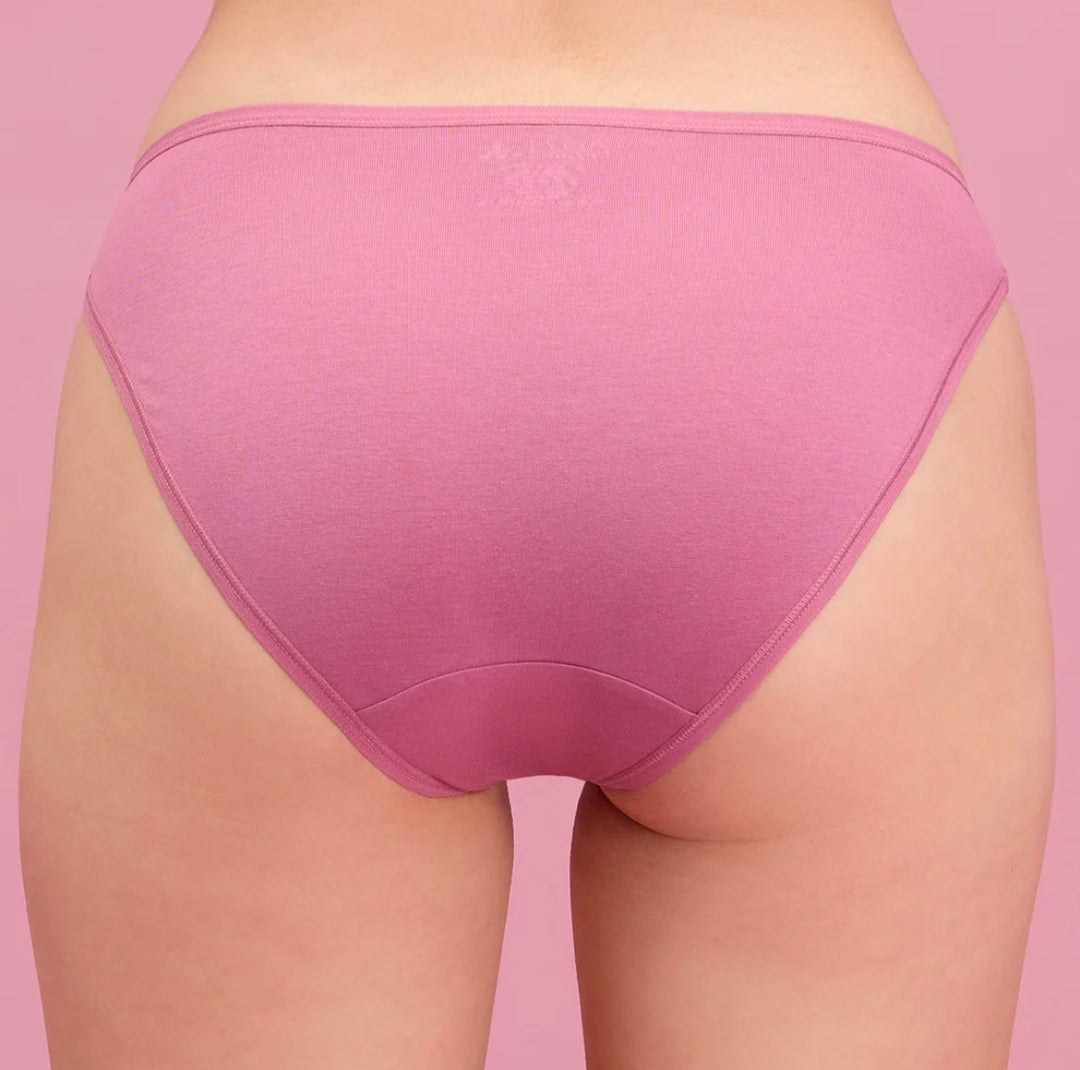 Low-Rise Cotton Bikini Panties, Pack of 3 – Nykd NYP030 – pack view 6
