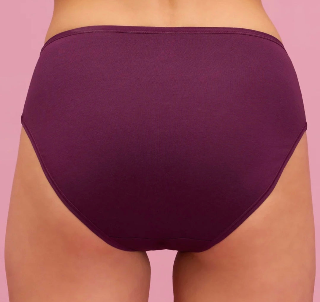 Cotton Hipster Panties, Pack of 3 – Nykd NYP033 – pack view 1
