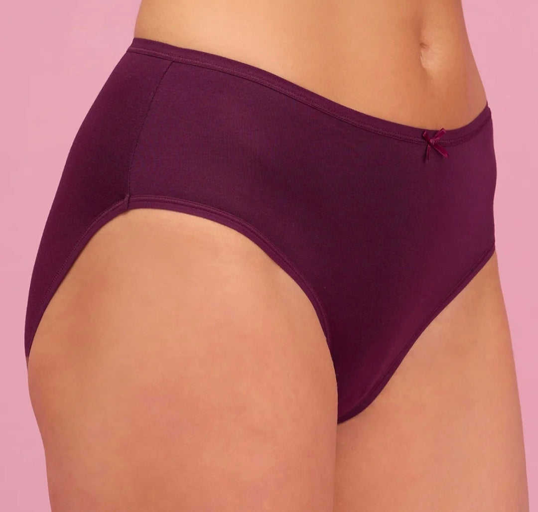 Cotton Hipster Panties, Pack of 3 – Nykd NYP033 – pack view 3