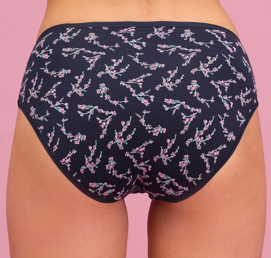 Cotton Hipster Panties, Pack of 3 – Nykd NYP033 – pack view 4