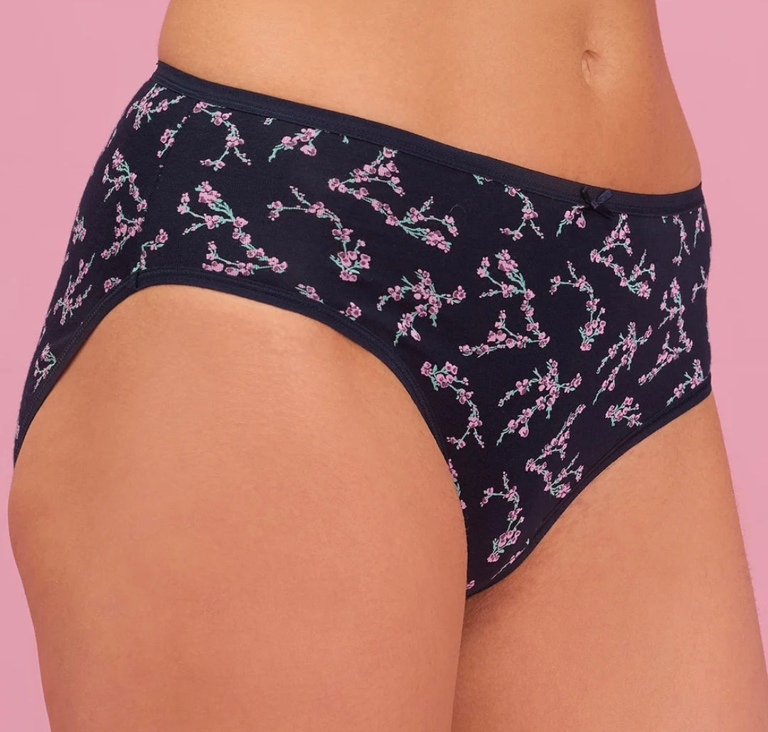 Cotton Hipster Panties, Pack of 3 – Nykd NYP033 – pack view 6