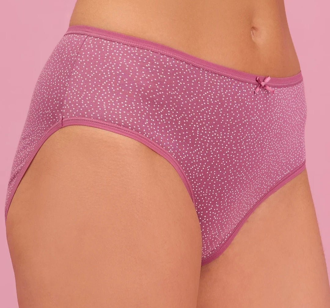 Cotton Hipster Panties, Pack of 3 – Nykd NYP033 – pack view 9