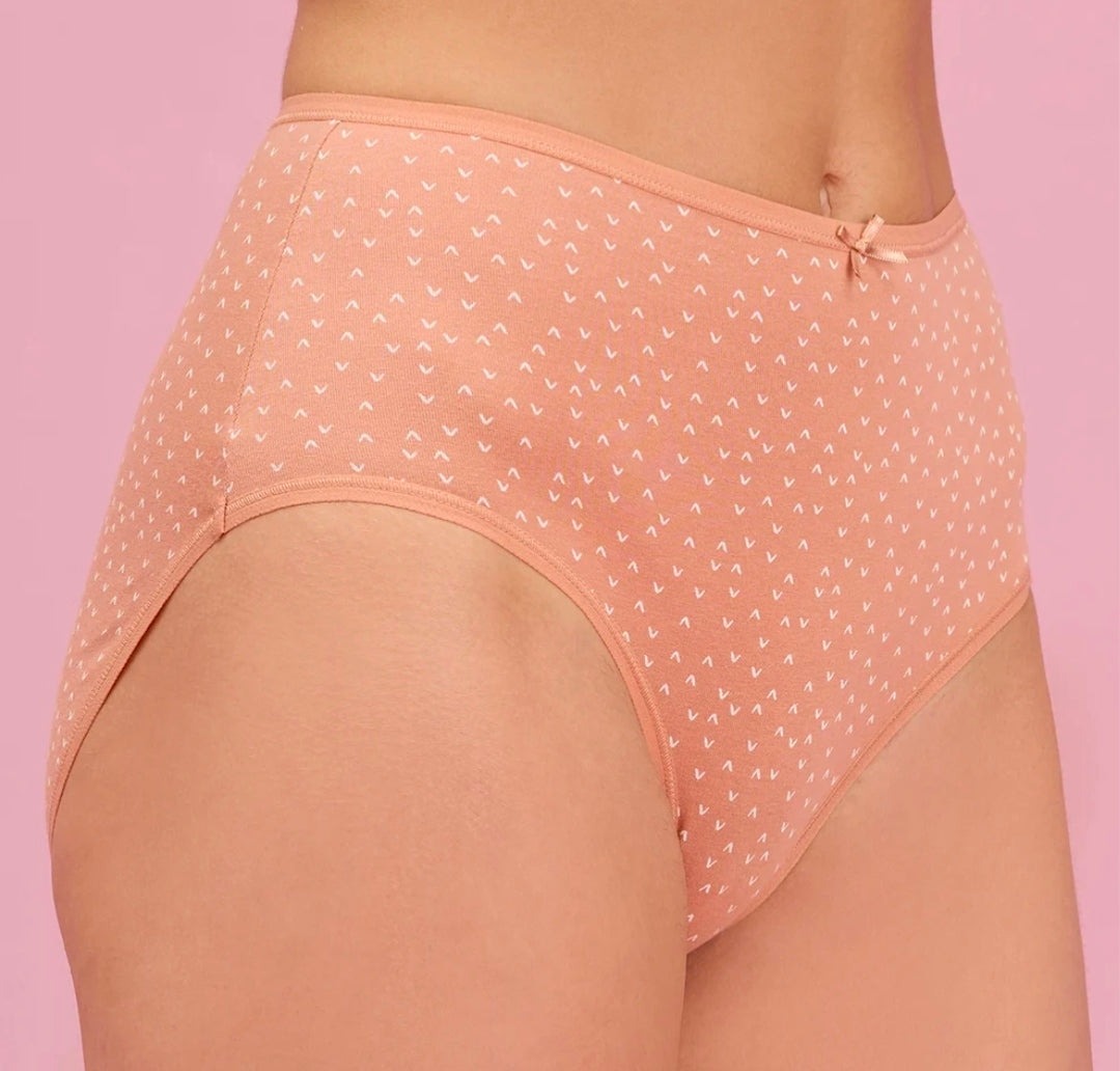 High-Rise Cotton Hip Brief, Pack of 3 – Nykd NYP036 – pack view 5