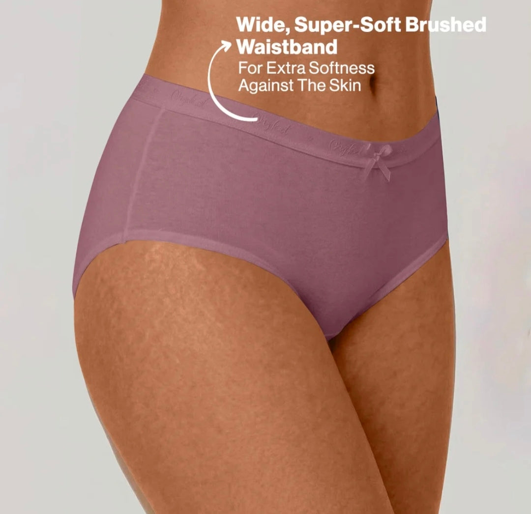 High-Rise Cotton Hip Brief, Pack of 3 – Nykd NYP392 – pack view 3
