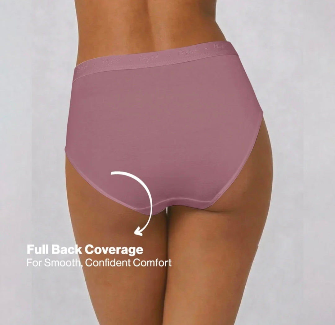 High-Rise Cotton Hip Brief, Pack of 3 – Nykd NYP392 – pack view 5
