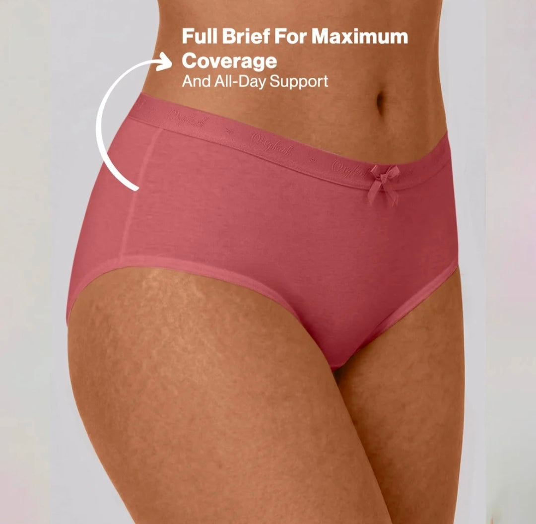 High-Rise Cotton Hip Brief, Pack of 3 – Nykd NYP392 – pack view 6